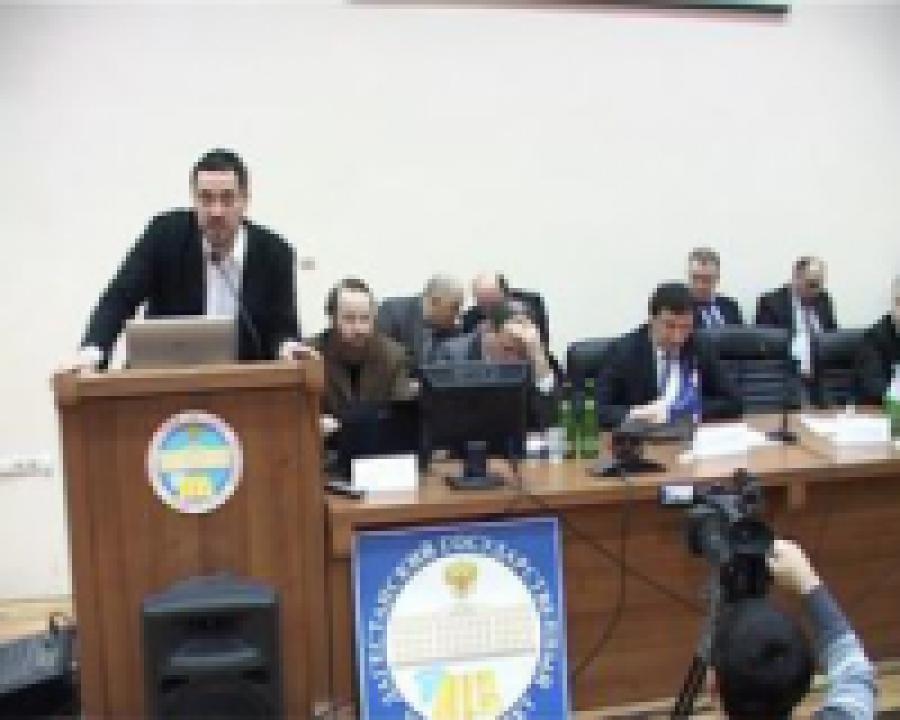 Делегация Общественной палаты России во главе с <b>Максим</b>ом <b>Шевченко</b> сегодня провела встречу в ДГУ