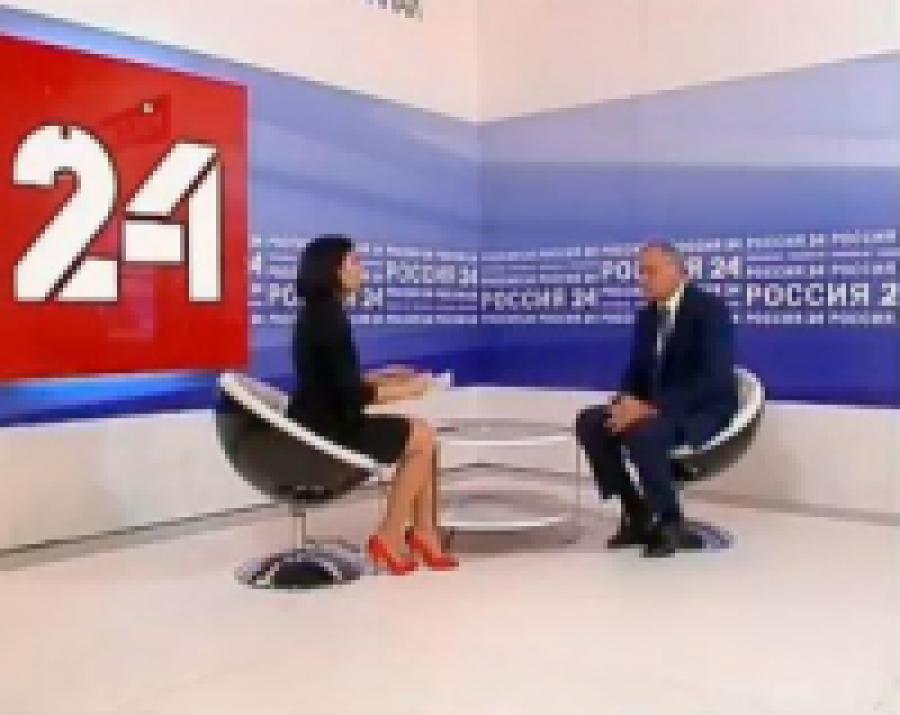 Интервью Президента РД телеканалу "Россия 24"