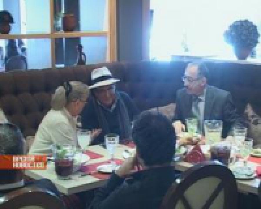 Итальянский певец Аль Бано Карризи прилетел в Махачкалу