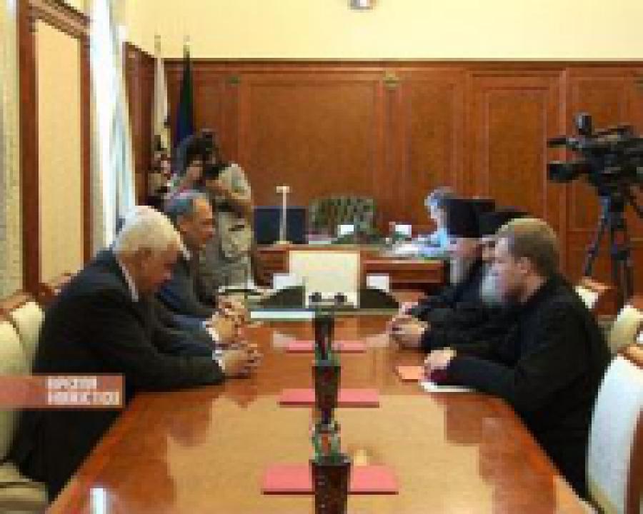 Магомедсалам Магомедов сегодня  встретился  с владыкой Александром