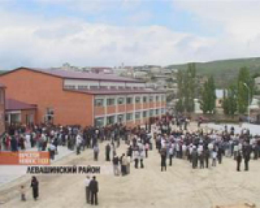 В селе Мекеги построен новый  Дворец спорта