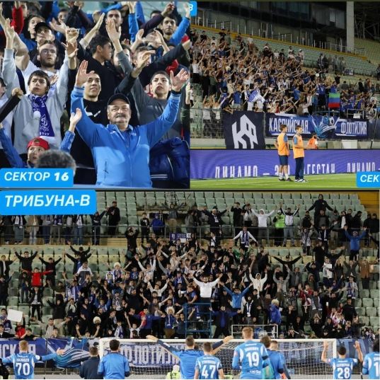 Лидер движения «Каспийская флотилия» приглашает болельщиков ФК «Динамо Махачкала» присоединиться к фан-клубу