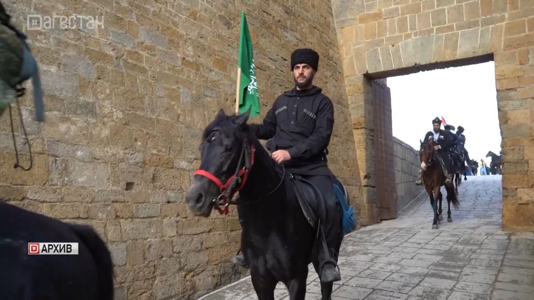 В Дагестане  завершился конный поход, собравший около 100 всадников из разных  регионов СКФО