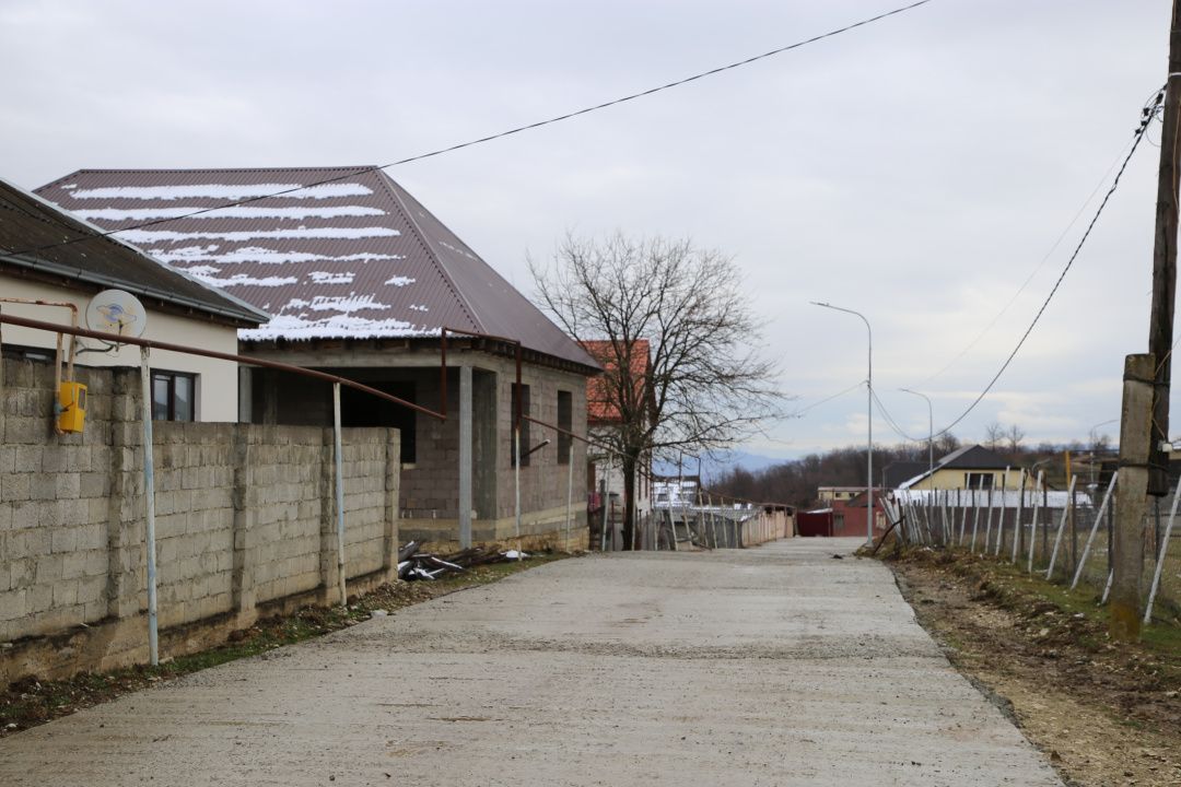 По проекту «Местные инициативы» в с. Манасаул отремонтировали дорогу