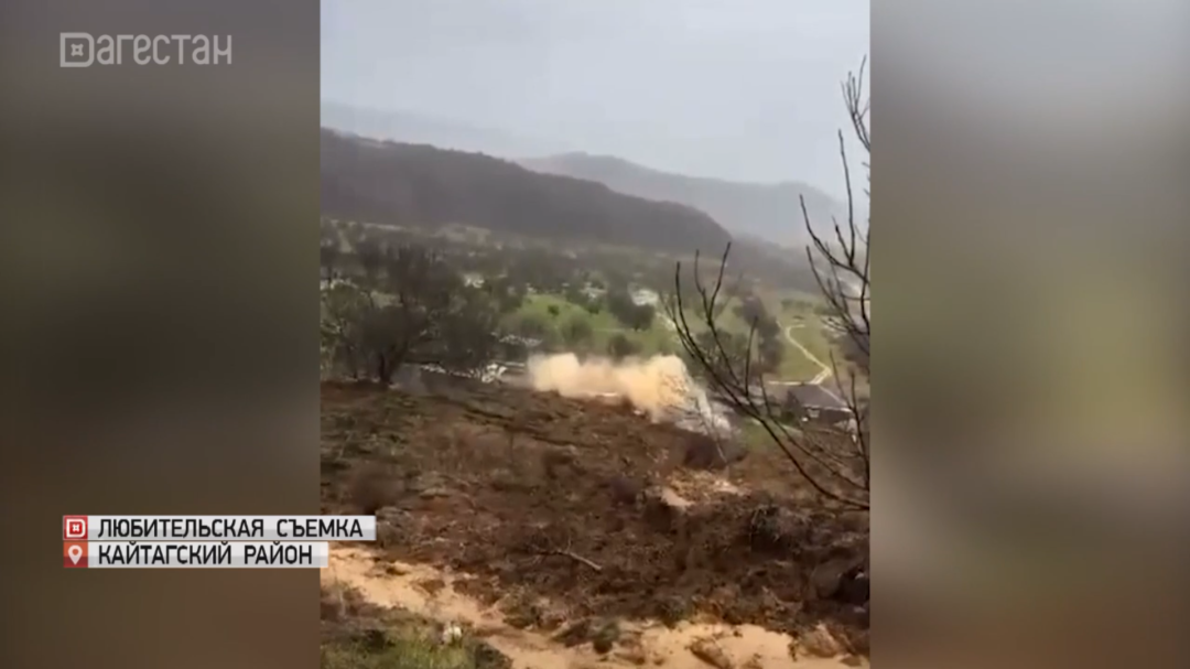 Женщина погибла в результате оползня в селе Кирки