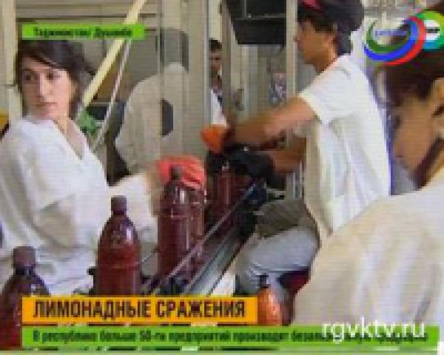  Покупатели Таджикистана предпочитают импортный лимонад отечественному