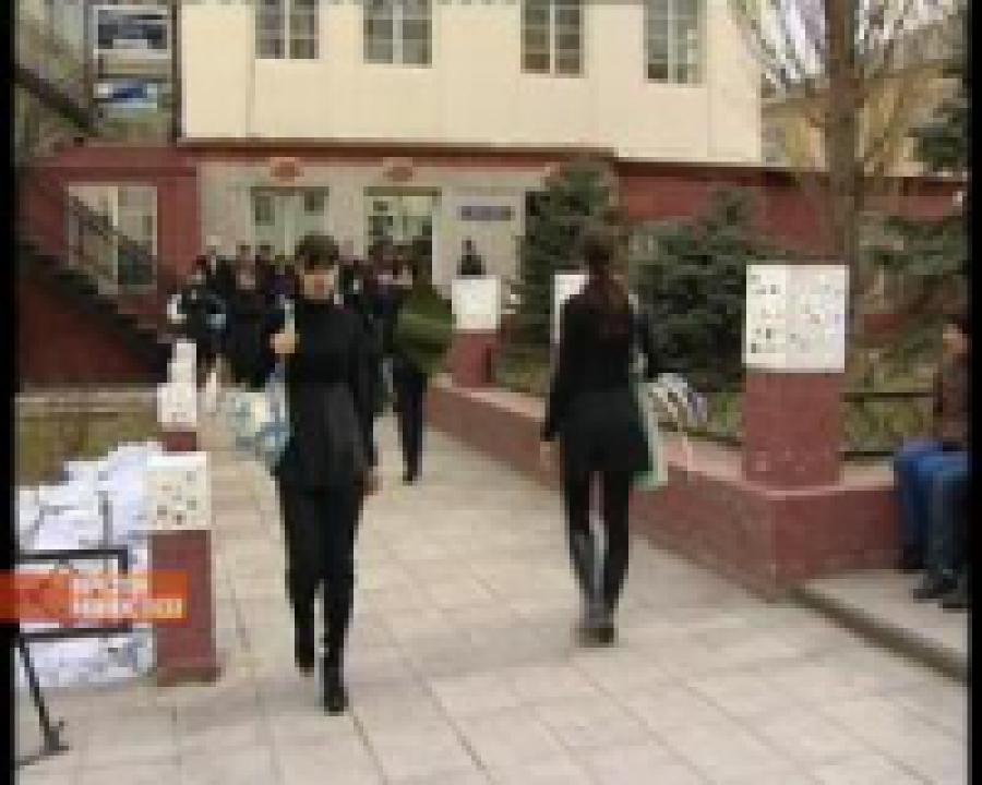 Сегодня в институте финансов и права прошла выставка биодизайна