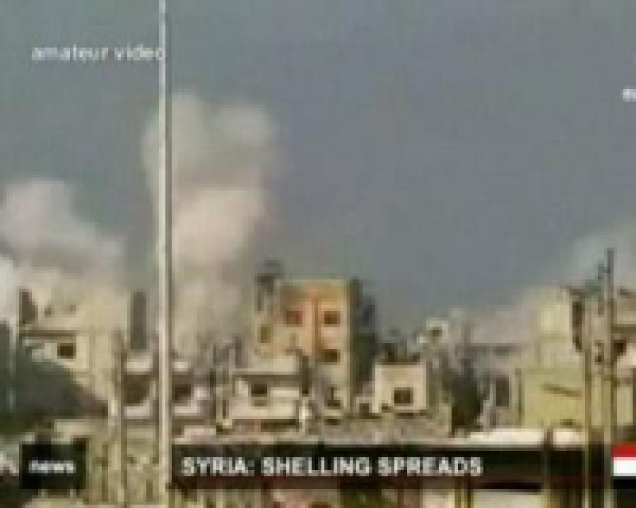 В сирийских городах Хомсе и Дераа не смолкают взрывы
