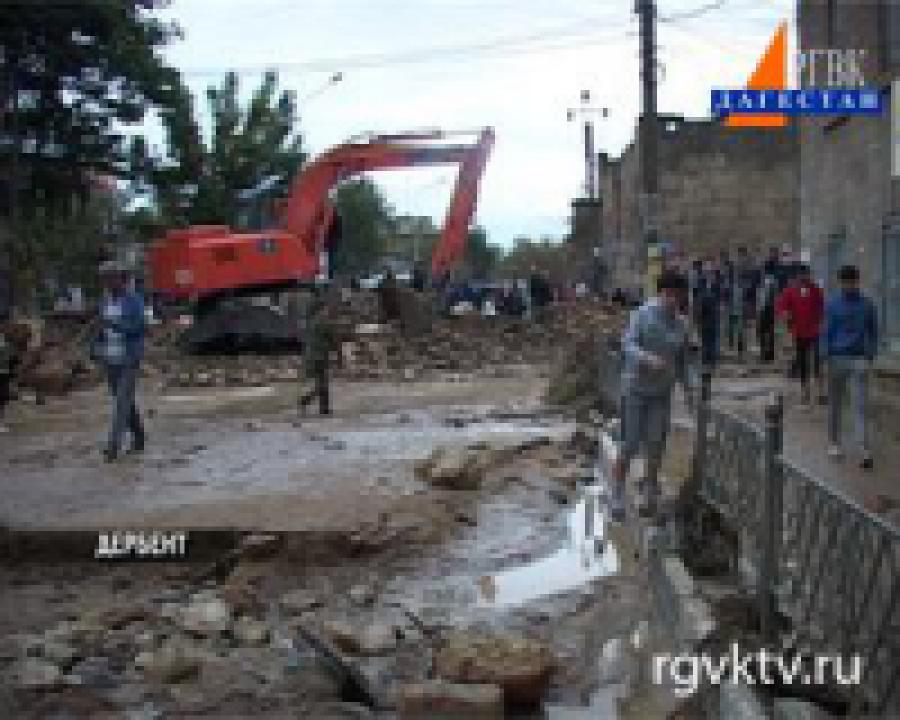 Открыт счет для перечисления средств пострадавшим в результате стихийного бедствия в Дербенте