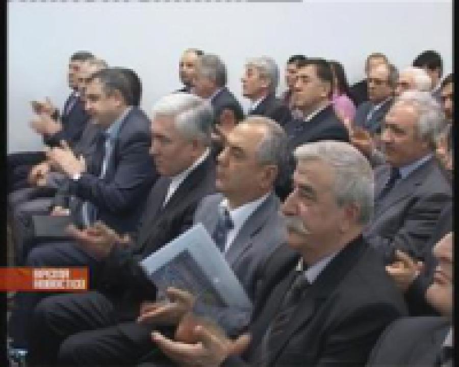 Сегодня судейской коллегии Дагестана был представлен новый председателя Верховного суда - Руслан Мирзаев