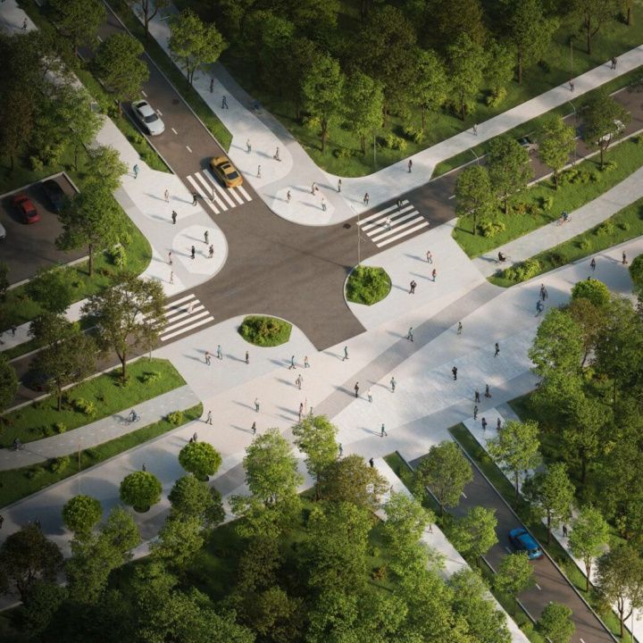 Строим дороги для будущего морского курорта на Каспии