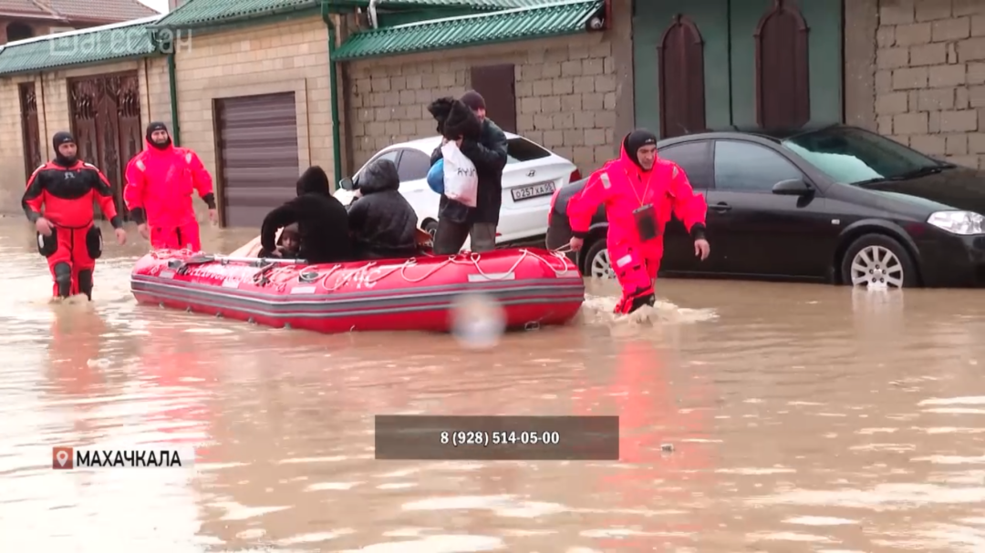 Наводнение в Дагестане