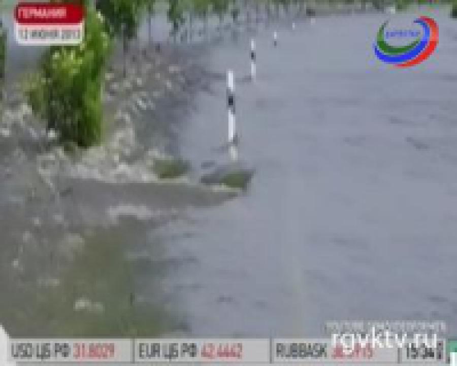 В Германии затопят корабли, чтобы заткнуть брешь в плотине