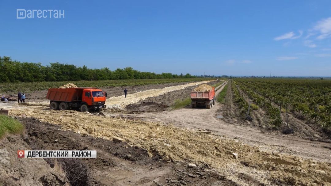 В поселке Мамедкала продолжаются восстановительные работы после сильнейших паводков