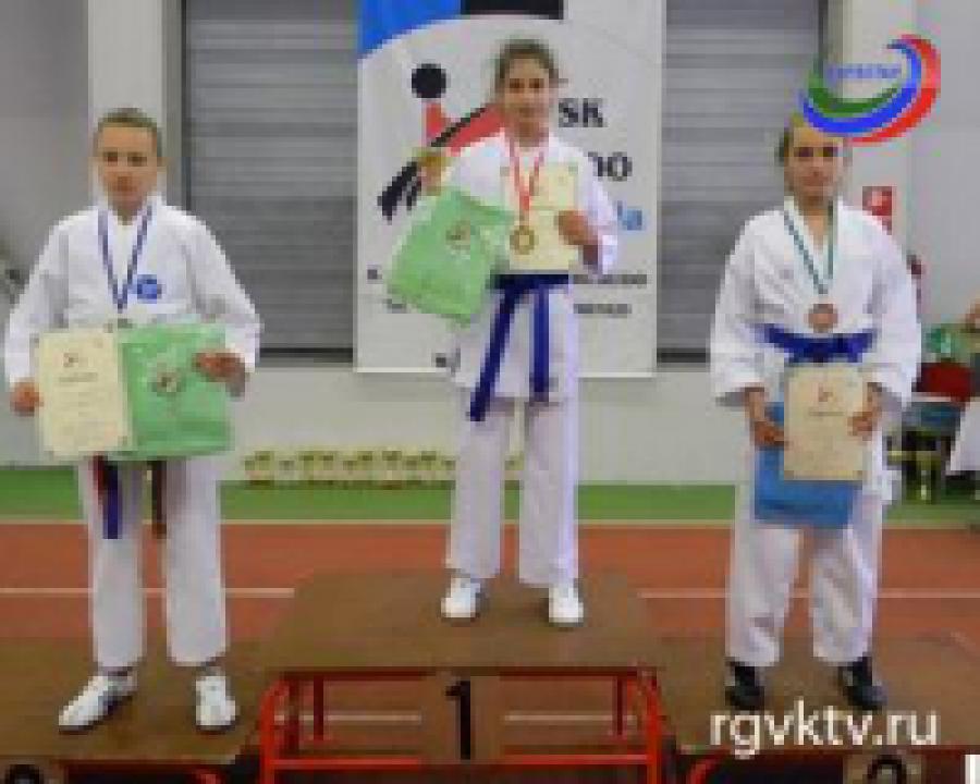 Дагестанка победила  на международном турнире по каратэ