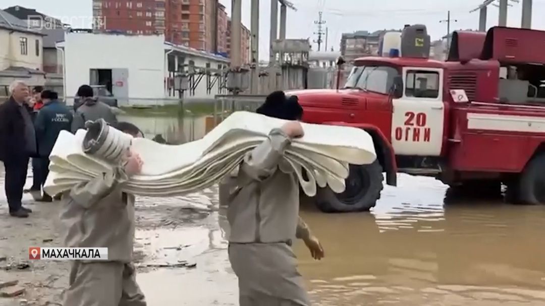 В Дагестане разгул стихии потребовал дополнительной мобилизации всех служб