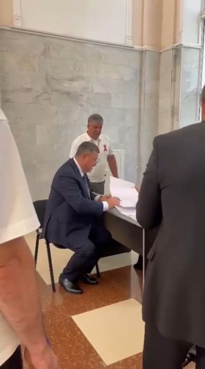 Магомед Рамазанов проголосовал на выборах депутатов