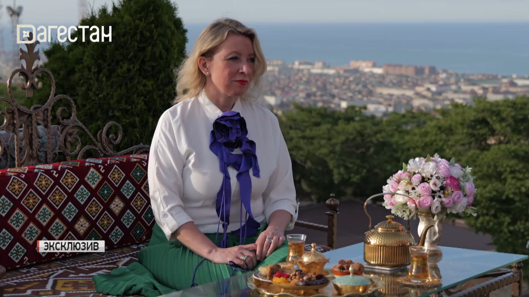 Интервью официального представителя МИД России Марии Захаровой