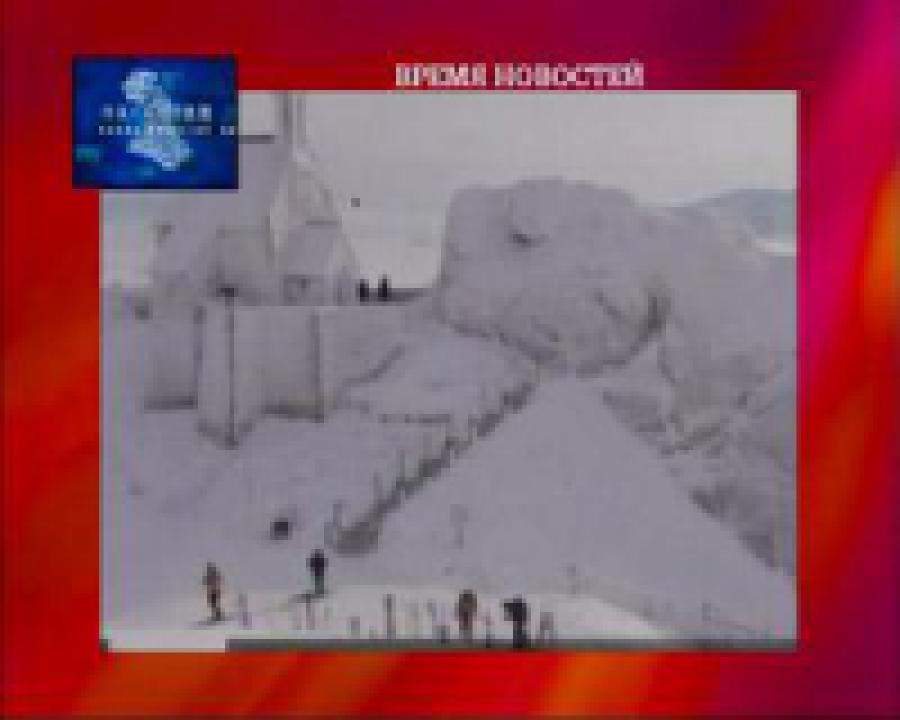 В Европе  - небывало снежная погода