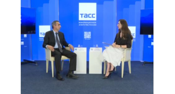 В Региональном информационном центре «ТАСС Кавказ» прошла пресс-конференция с Зауром Эминовым