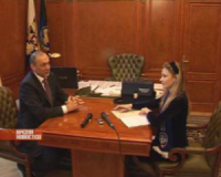 Сегодня переписчики навестили  президента республики Магомедсалама Магомедова