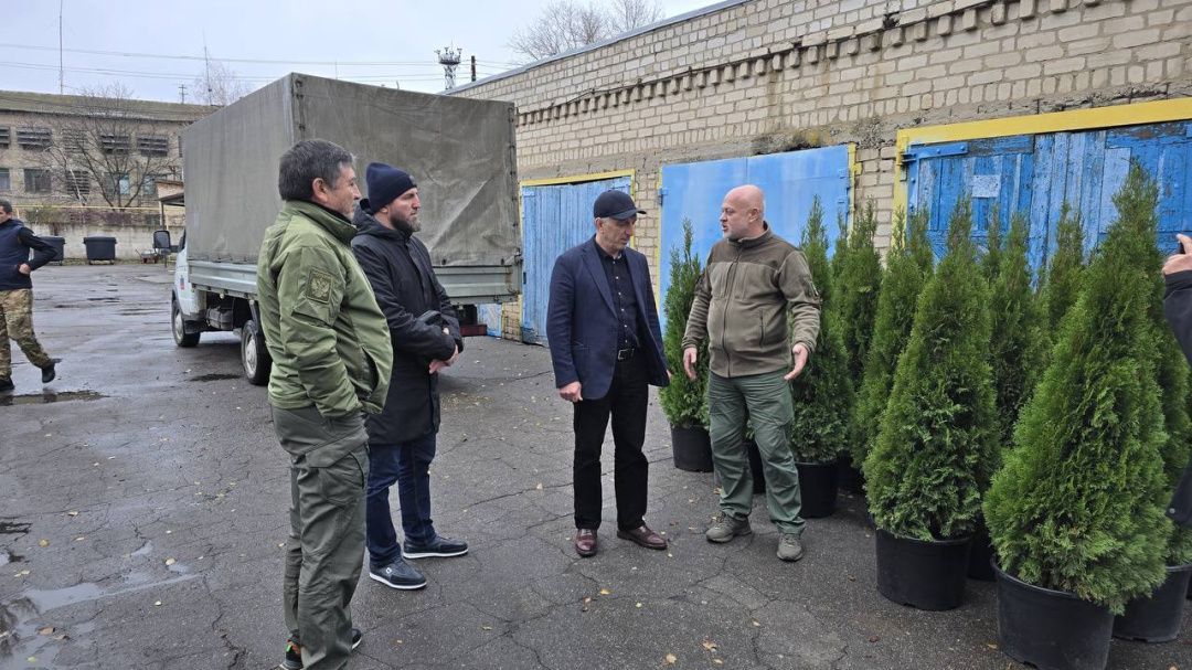 Дагестан подарил Михайловскому округу Запорожья частичку красоты