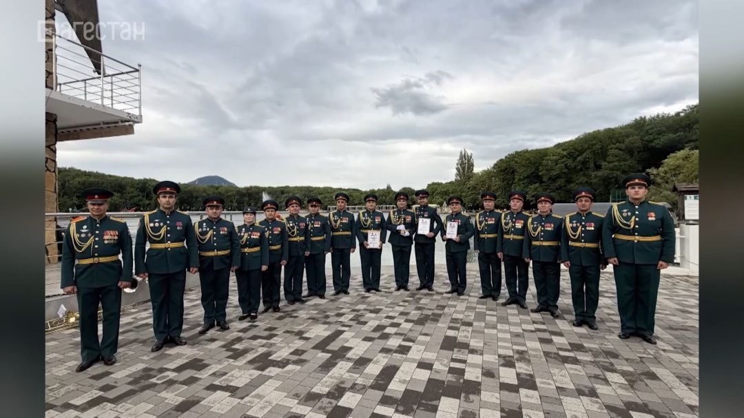 Военный оркестр Махачкалы стал победителем всероссийского конкурса Росгвардии