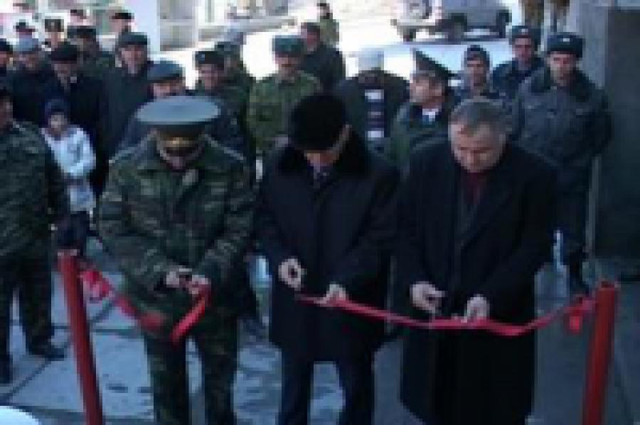 Открытие погранзаставы