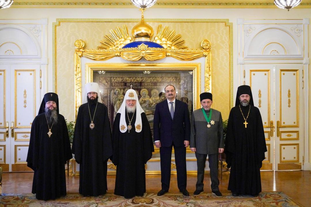В Дагестане прокомментировали встречу Сергея Меликова и Патриаха Кирилла