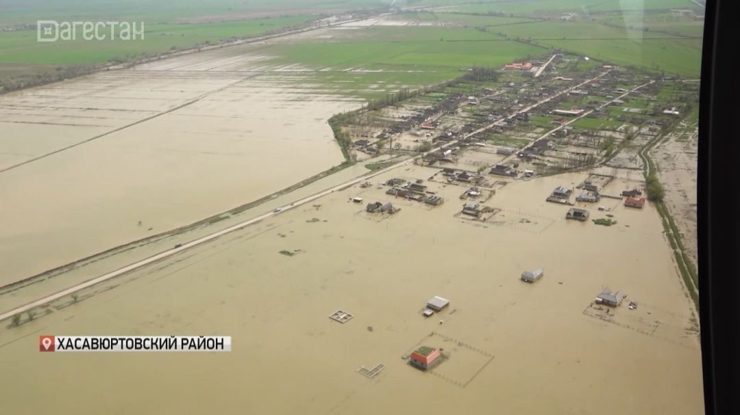 Удар стихии по Дагестану был масштабным: под воду ушли несколько территорий