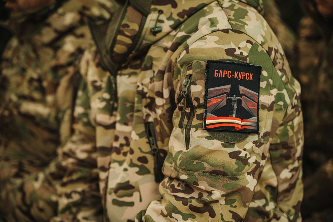 Доброволец отряда «Барс-Курск» Гусейни Бицирамазанов отмечен медалью «За проявленное мужество»