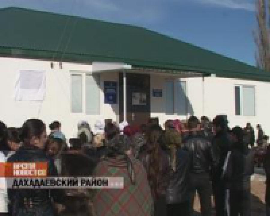 В с.Шаласи Дахадаевского района открылась новая больница