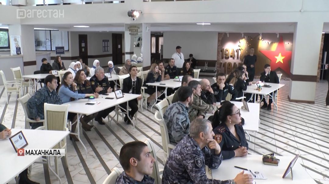 Команда Росгвардии победила в тематической интеллектуальной игре