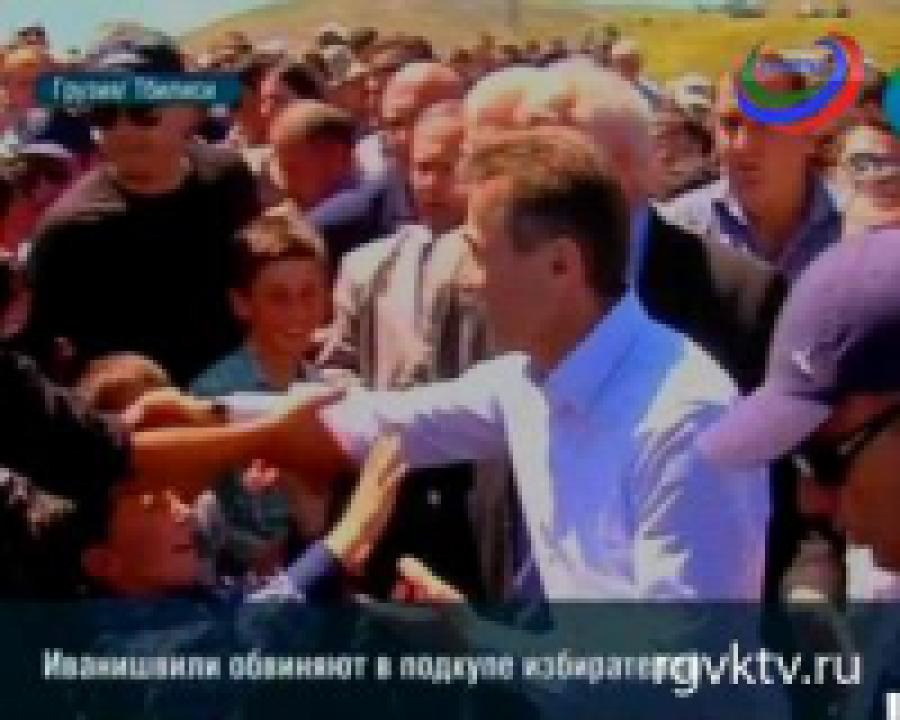  Оппоненты обвинили Иванишвили в подкупе избирателей