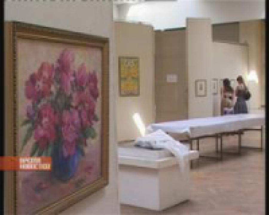 В выставочном зале Союза художников открылась персональная выставка