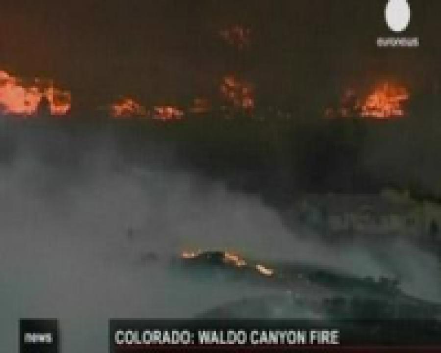 В штате Колорадо бушуют лесные пожары