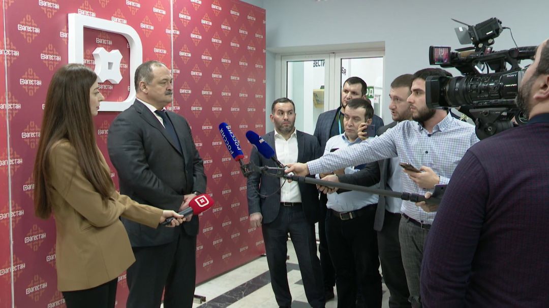 Пресс-подход Сергея Меликова по итогам Прямой линии