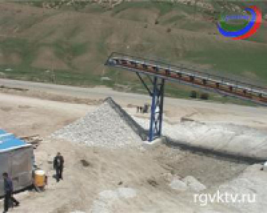В Дагестане открыт новый щебеночный завод