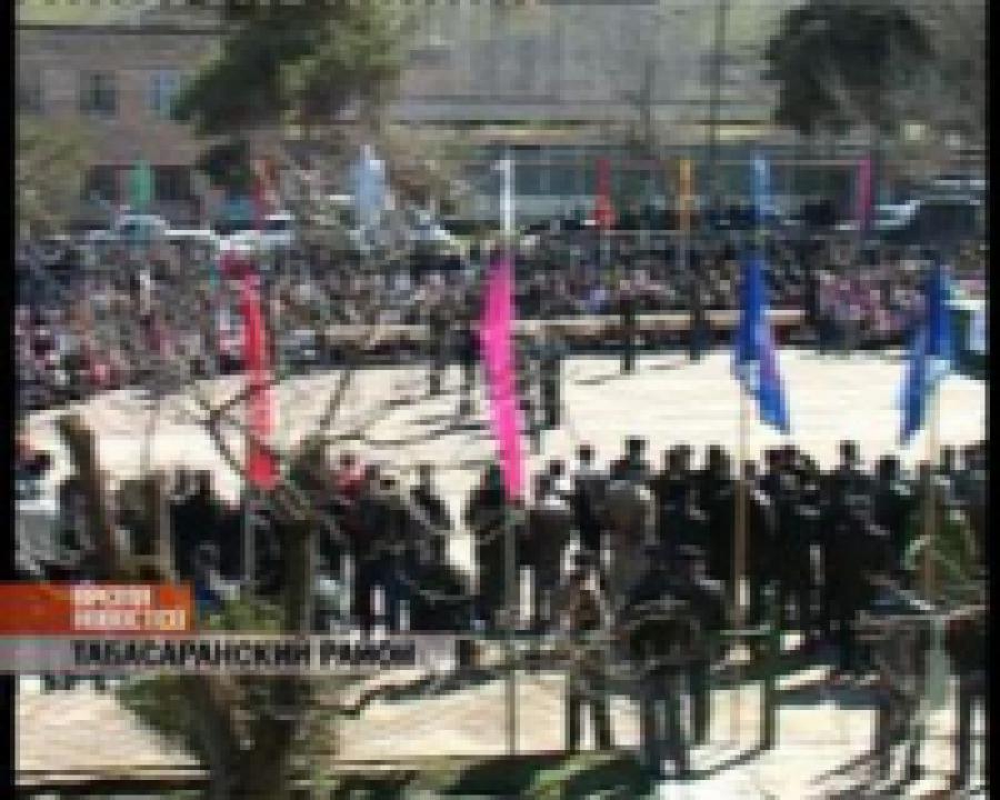 В Табасаранский район с праздничной программой приехал Азербайджанский театр 