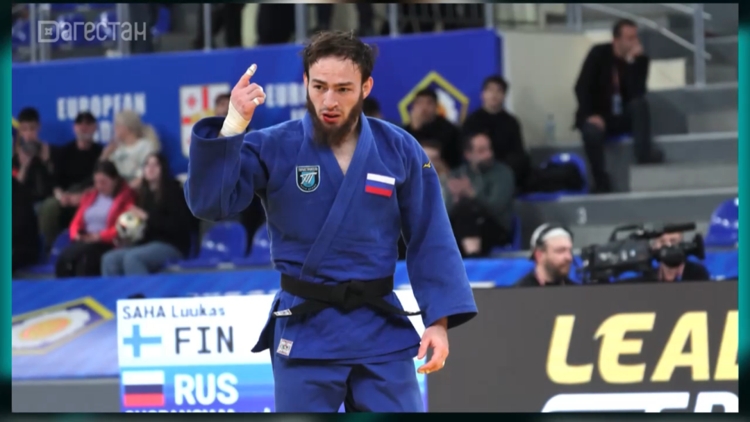 Дзюдоист Мурад Чопанов принес российской сборной первое золото чемпионата Европы