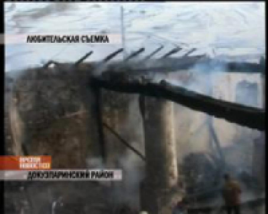 В селении Кара-кюре Докузпаринского района сгорела одна из старейших мечетей республики